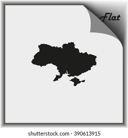 Ukraine detailed map.