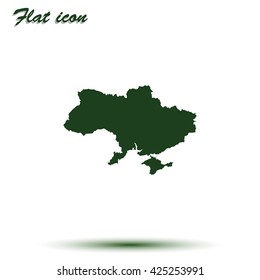 Ukraine detailed map.