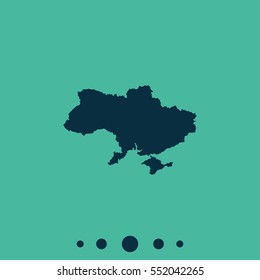 Ukraine detailed map.