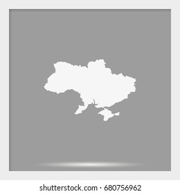 Ukraine detailed map.