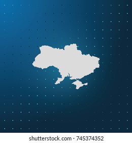 Ukraine detailed map.