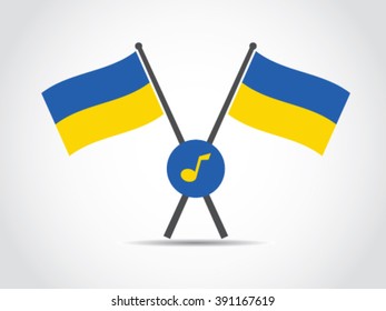 Ukraine Emblem Musician