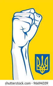 Ukraine fist