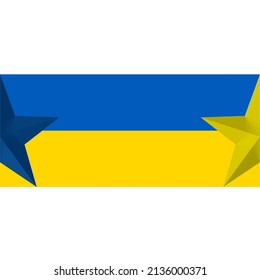 bandera de ucrania logotipo de fondo afiche de pancarta ukraina