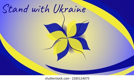 Ukraine flag  background. Pray for Ukraine. Pray For Ukraine peace.