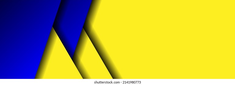 Ukraine flag background template vector illustration. Flag of Ukraine brochure, flyer, card, invitation or made in ukraine concept with free space for your text and graphic design.