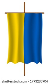 Ukraine flag image vector. EPS.file
