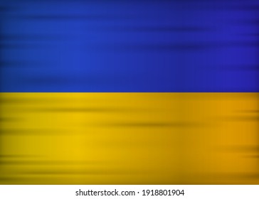 Ukraine flag realistic flag. Made in Ukraine. Vector illustration.