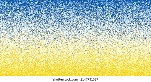 Ukraine flag texture vector illustration. Stand with Ukraine banner. Ukrainian flag blue and yellow colors texture.