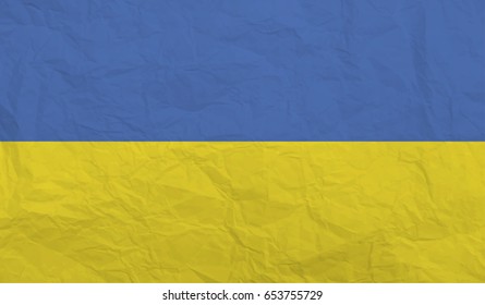 Ukraine Flag Vector