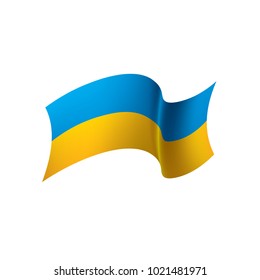 Ukraine flag, vector illustration