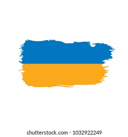 Ukraine flag, vector illustration