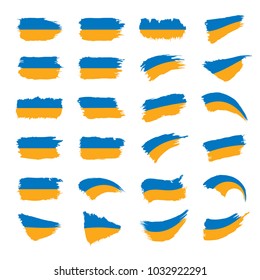Ukraine flag, vector illustration