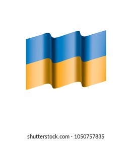 Ukraine flag, vector illustration