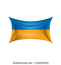 Ukraine flag, vector illustration
