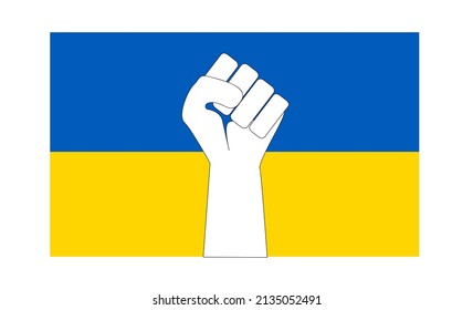 Ukraine flag vector illustration design