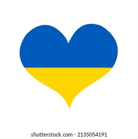 Ukraine flag vector illustration design