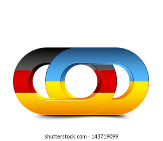 Ukraine and Germany chains