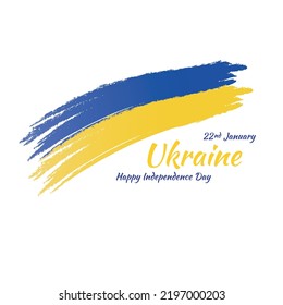 Ukraine independence day vector illustration