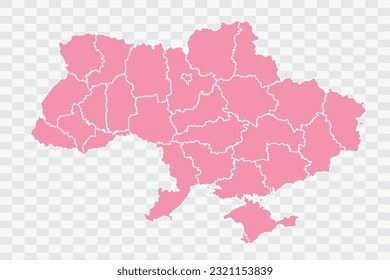 Ukraine Map Rose Color Background quality files png