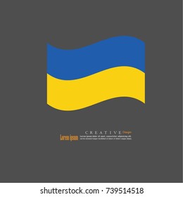 Ukraine  national flag background texture.vector illustration.