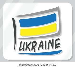 Ukrainisches Prix-Flaggenlogo