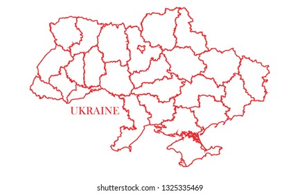 Ukraine red line map