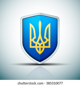 Ukraine Shield sign