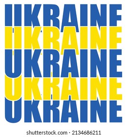 Ukraine - Ukraine T-Shirt Design, Vektordatei.