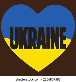 -Ukraine T-shirt Design, vector file.