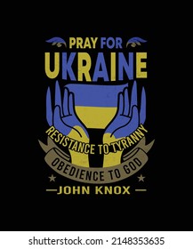 Ukraine T-Shirt Design.

You'll Get One EPS As An Editable Source File.