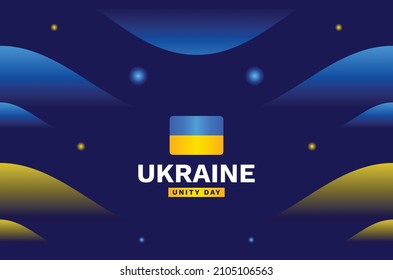 Ukraine Unity Day Event Background