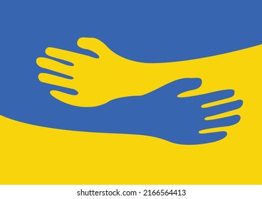 Ukraine Unity Peace Flag Care Support Humanity Solidarity Freedom