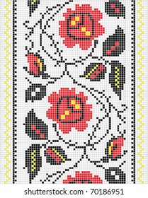 Ukrainian art vector