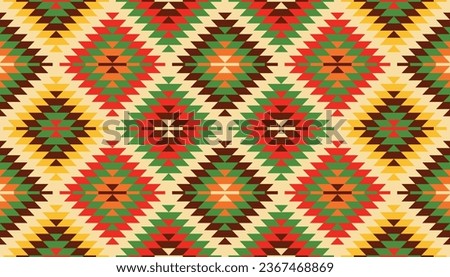 Ukrainian carpet seamless pattern. National ukrainian carpet pattern.