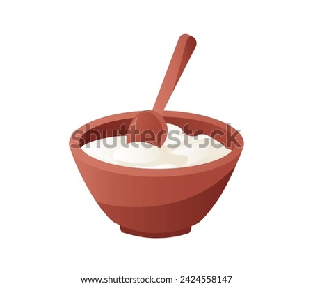 Ukrainian dish of colorful set. An image masterfully blending intricate design with playful cartoon elements to depict a delectable traditional dish featuring cottage cheese. Vector illustration.