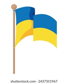 ukrainian elections design illustration vector