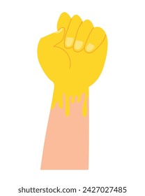 ukrainian elections patriotic illustration vector