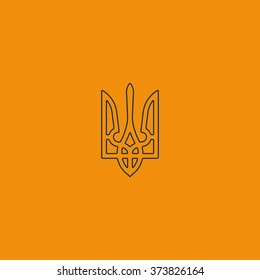 Ukrainian emblem.