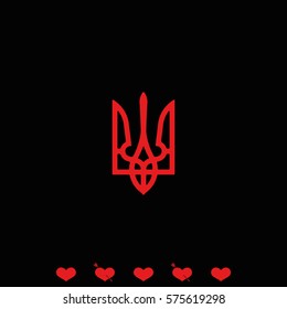 Ukrainian emblem.