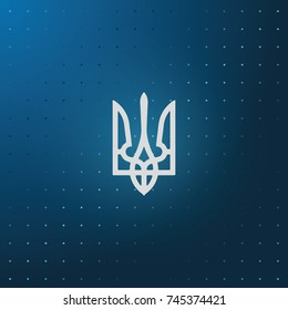 Ukrainian emblem.