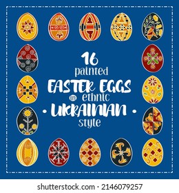 Ostereier-Set, Pysanka