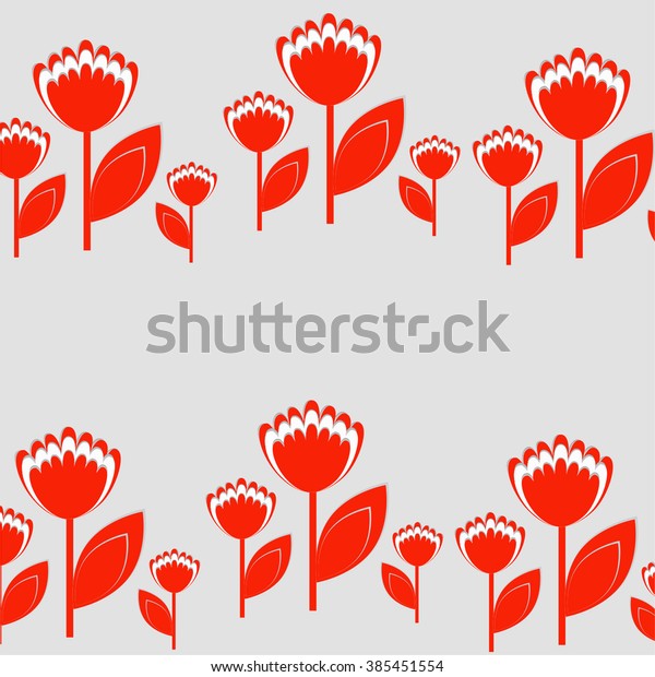 ukrainian floral pattern in style of Petrykivka
painting and ribbon. Background with ornament similar to
embroidery. Place for your
text