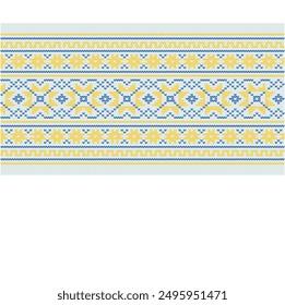 Ukrainian ornament. Imitation of knitted fabric. vector illustration. Can be used for backgrounds, patterns, covers, souvenirs, clothing, textiles and other layouts.