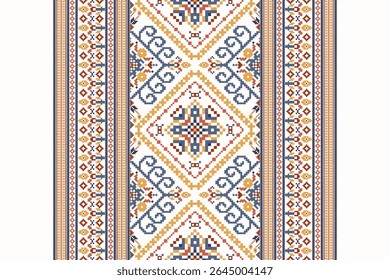Ukrainian pattern,geometric ethnic oriental  pattern,Slavic pattern,Vector illustration,geometric design background,abstract background.design for texture,fabric,clothing,decoration,scarf,print,shirt