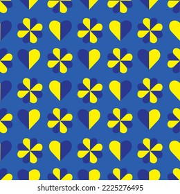 Ukrainian style seamless vector pattern