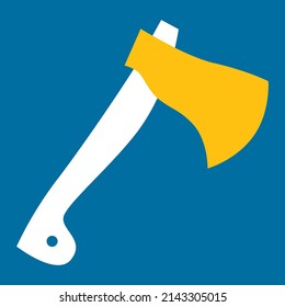 Ukrainian symbol blue yellow color theme. Icon vector. The concept of peace in Ukraine. Illustration for design and web. Ukraine simple art. No war. Stand with Ukraine.