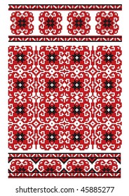 ukrainian texture embroider