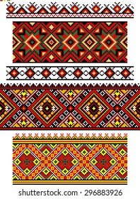 Ukrainian traditional ornaments