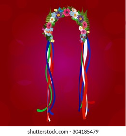 Ukrainian wreath